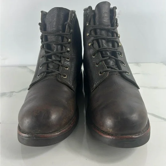 Chippewa lace up work boots